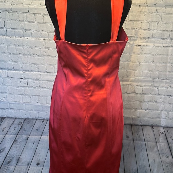 Lauren Ralph Lauren Sleeveless Salmon Dress - Picture 4 of 7